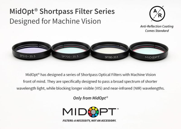 MidOpt Shortpass Filters by MidWest Optical Systems