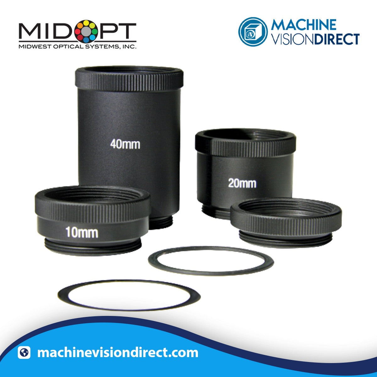 6 Piece Lens Extension Ring Set EXT-S-SET