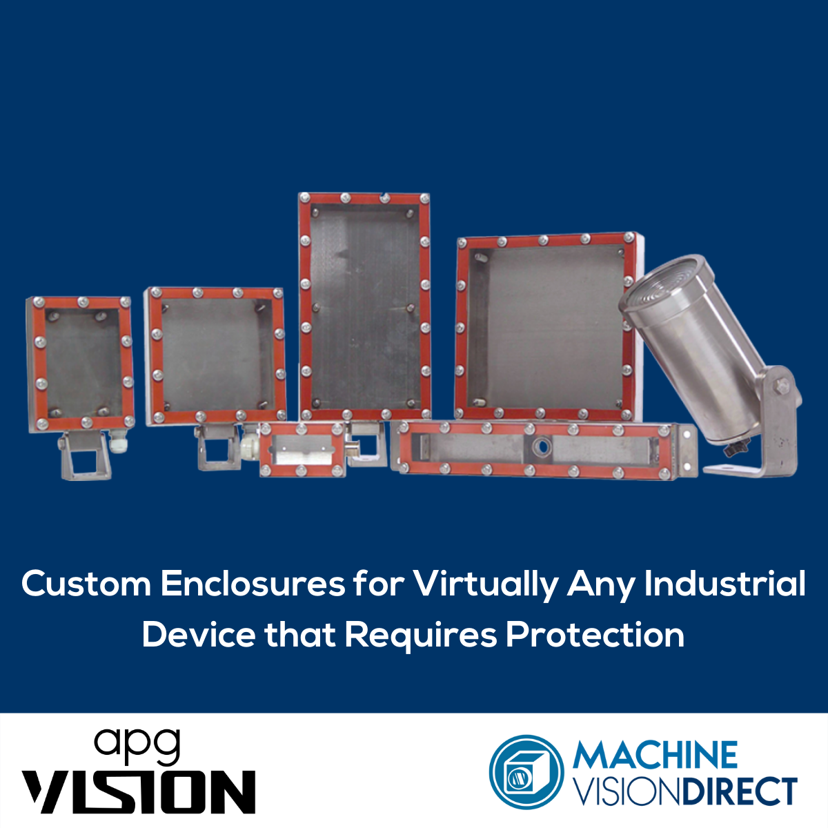 Custom APG Enclosures For Cameras, Lights and More