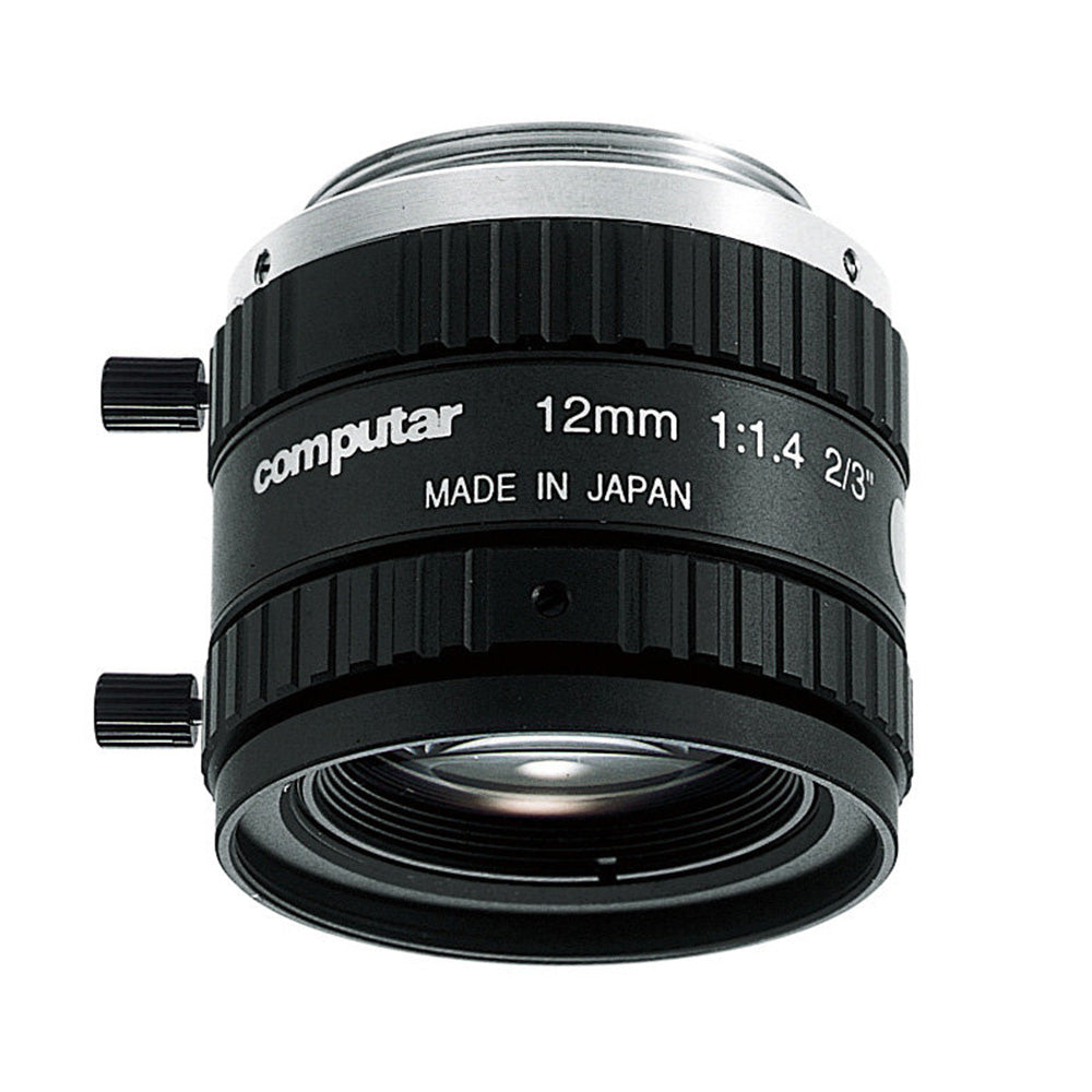 Computar M1214-MP2 12 mm 2/3″ ƒ/1.4 - ƒ/16 Fixed Focal Length Lens