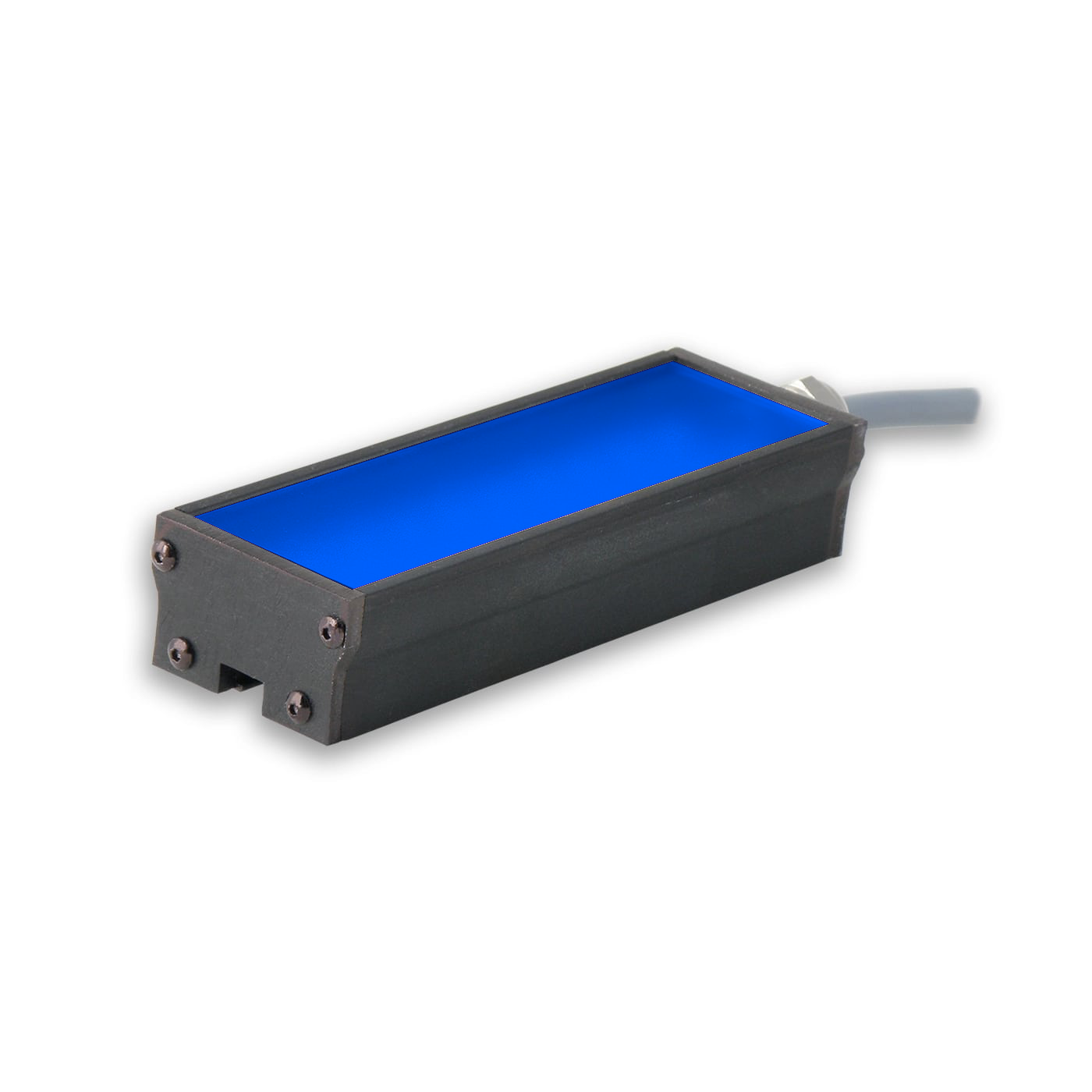 AL11606-455I3S High Dispersion Wide Bar Light, 455nm Royal Blue, 06 in, ICS 3S (I3S) Driver| Advanced Illumination