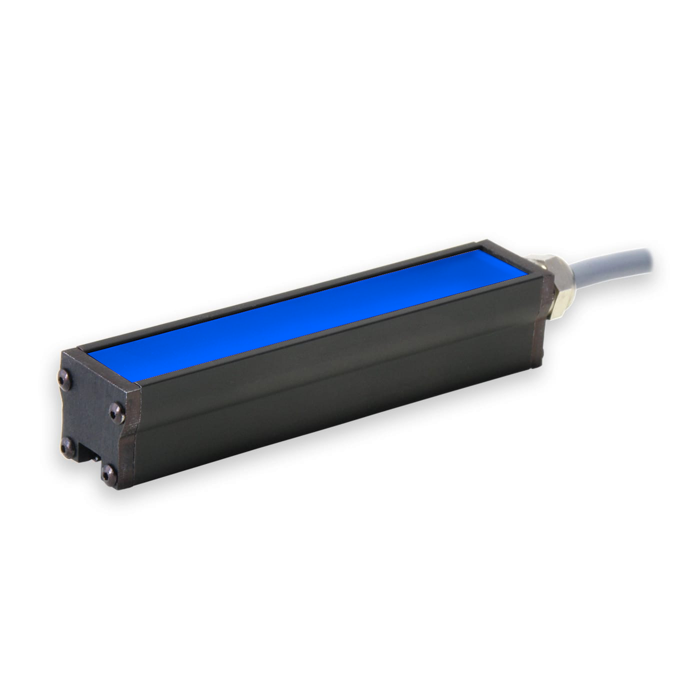 AL12602-455I3S High Dispersion Narrow Bar Light, 455nm Royal Blue, 02 in, ICS 3S (I3S) Driver| Advanced Illumination