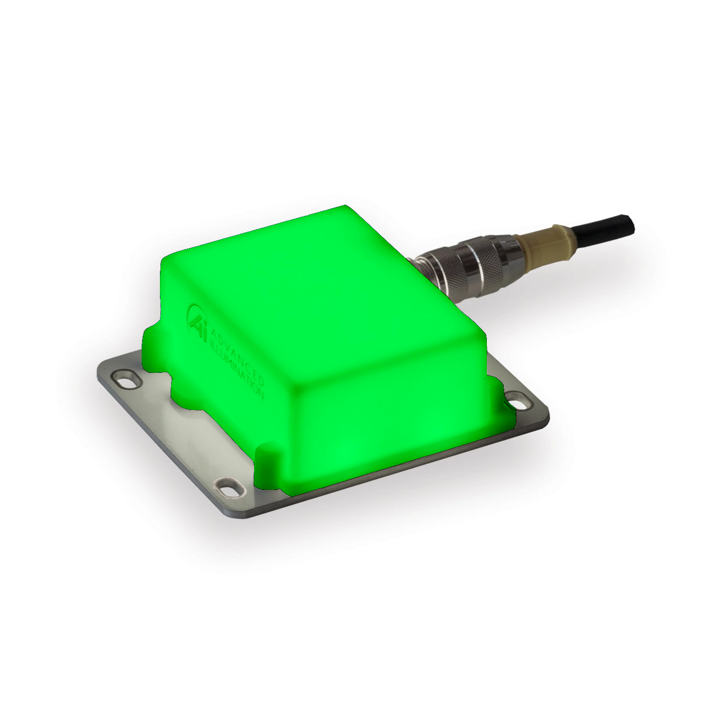 BL-S050075-505 EuroBrite Small Backlight, 505nm Cyan, 50mm x 75mm, EuroBrite Driver| Advanced Illumination