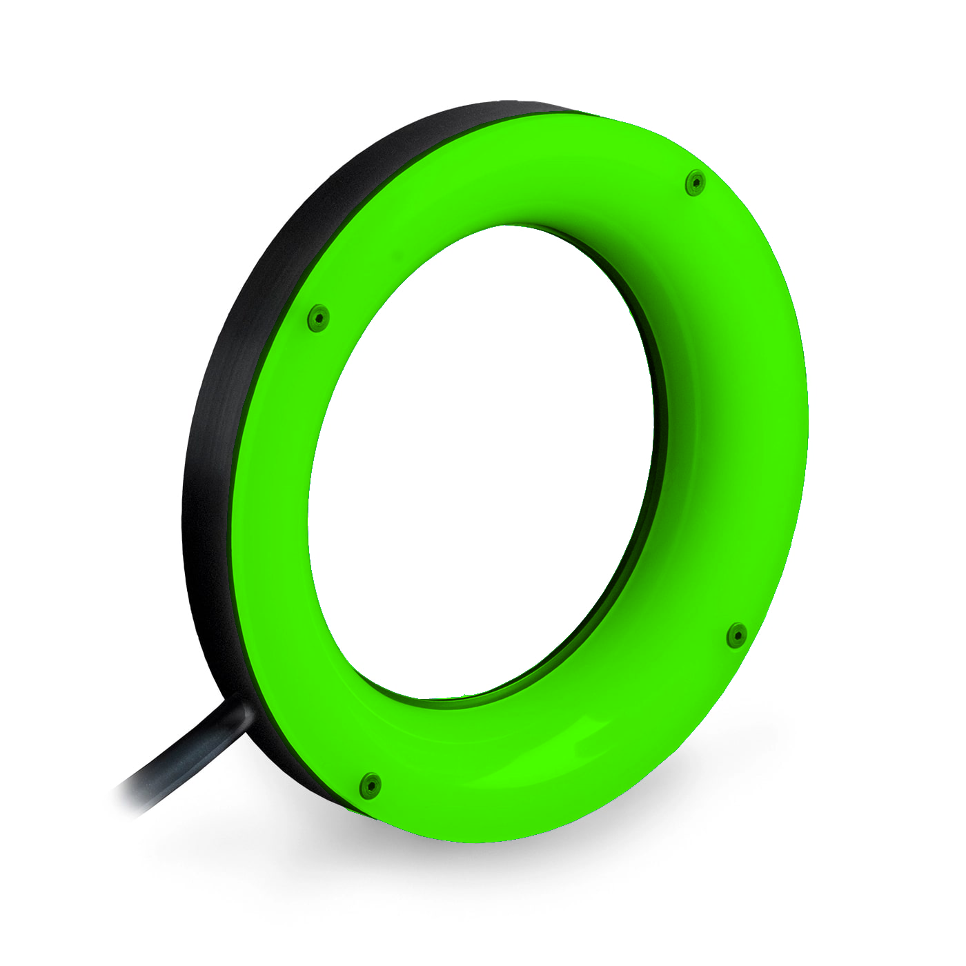 DF198-115530I3S MicroBrite Diffuse Ring Light, 530nm Green, ICS 3S (I3S) Driver| Advanced Illumination