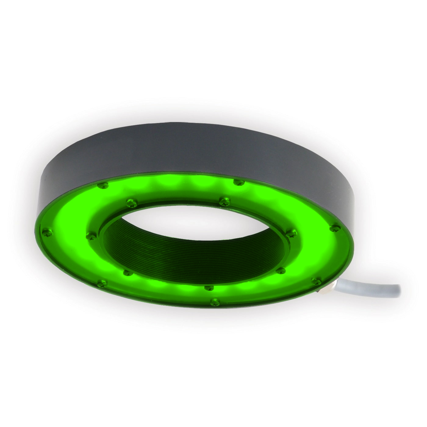 RL127-530I3S Large High Dispersion Bright Field Ring Light, 530nm Green, ICS 3S (I3S) Driver| Advanced Illumination