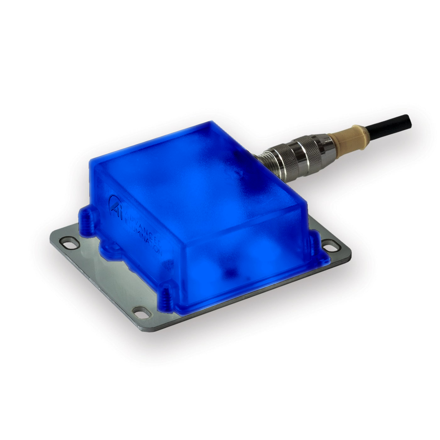SL-S050075W-455 EuroBrite Small Spot Light, Royal Blue (455nm), EuroBrite Driver | Advanced Illumination