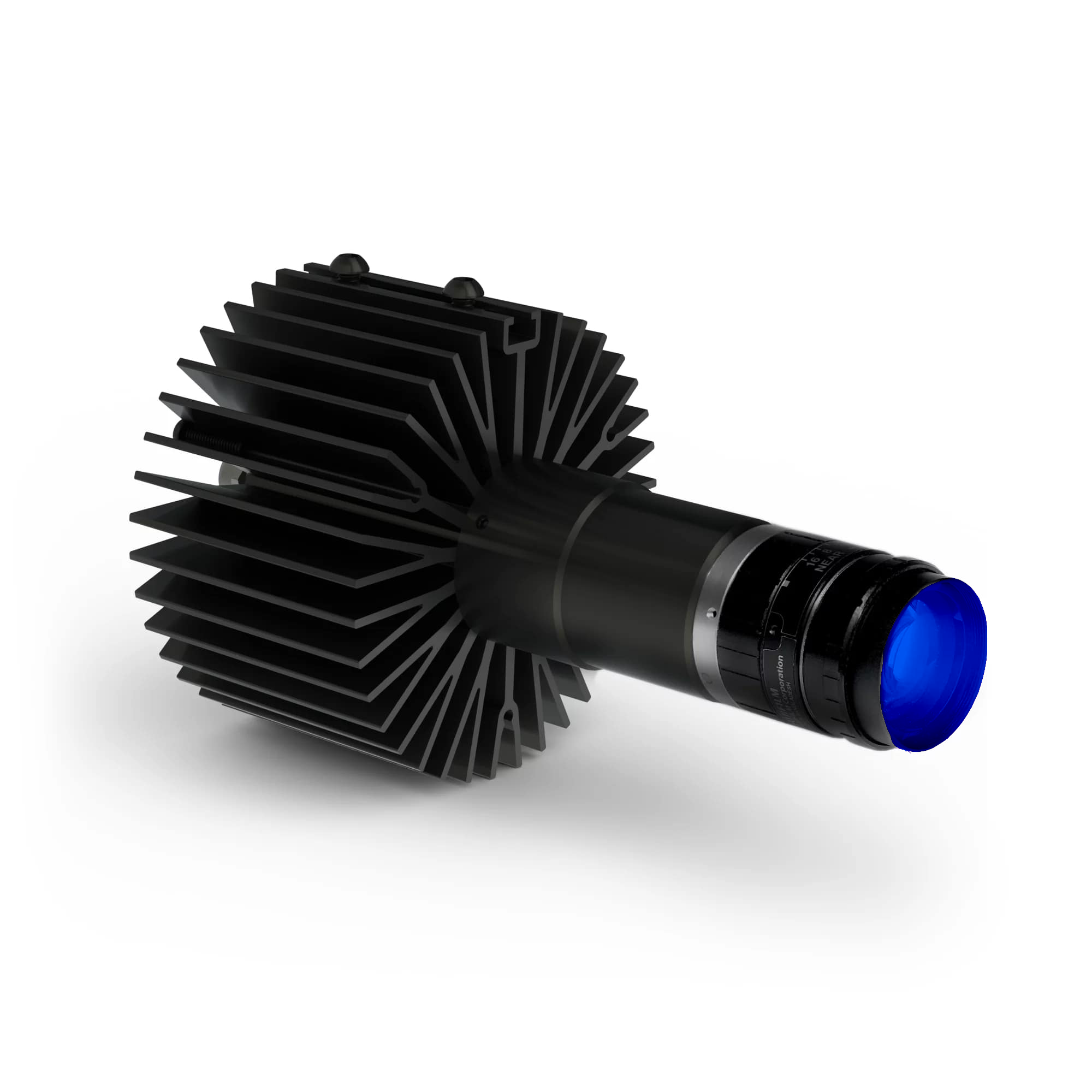 SL256-455I3S High Intensity Pattern Projecting Spot Light, Royal Blue (455nm), ICS 3S (I3S) Driver | Advanced Illumination