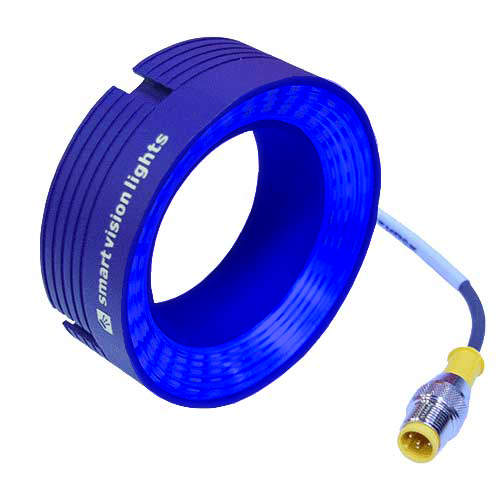 Smart Vision Lights SVL RMX75-470 | RMX75 IP65 Silicone Lens Mini Ring Light