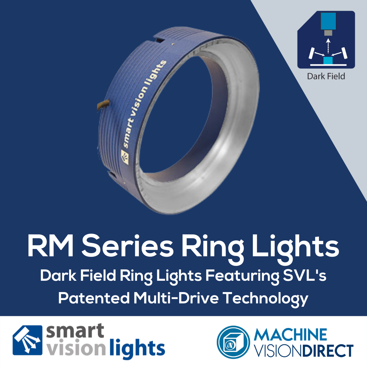 Dark Field Ring Lights are now in Stock Machine Vision Direct