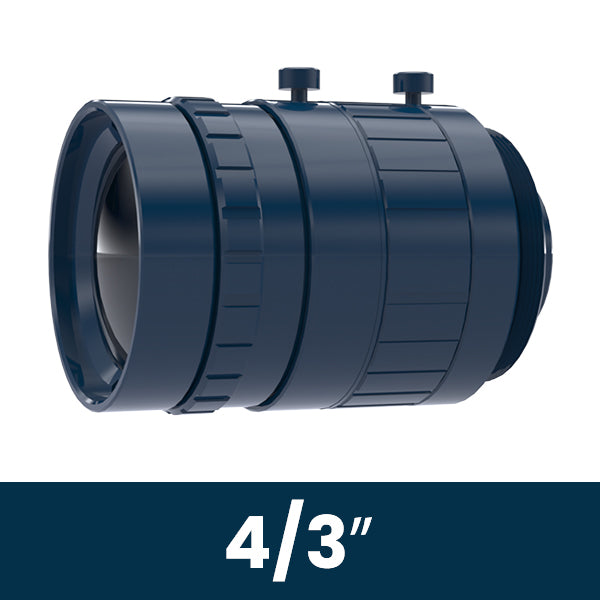 4/3″ Format Compatible Fixed Focal Length Lenses