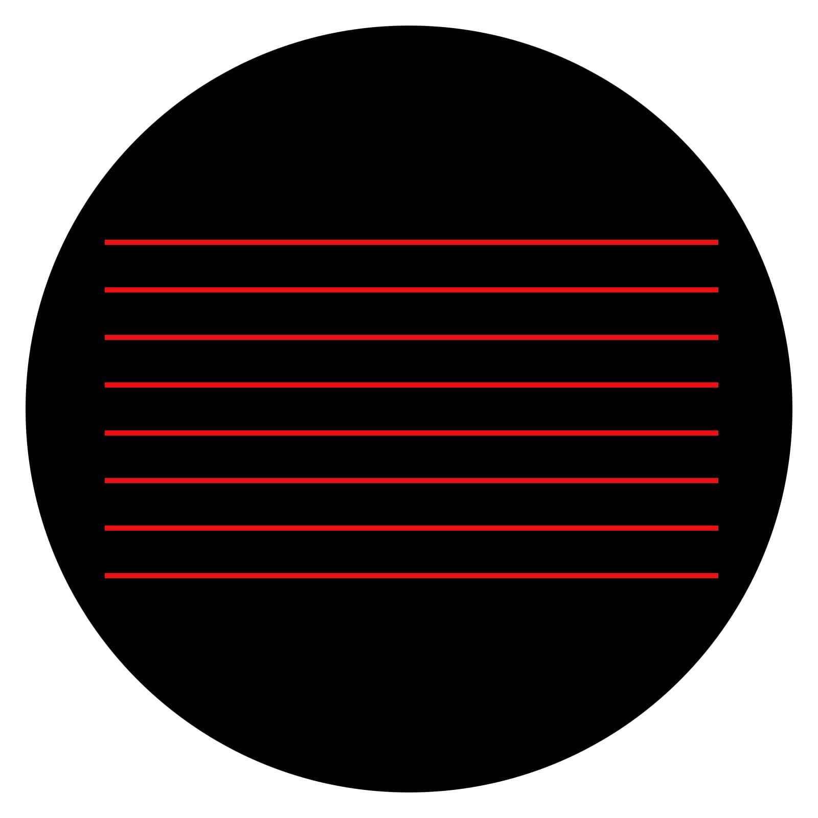 Eight Line Projector Pattern