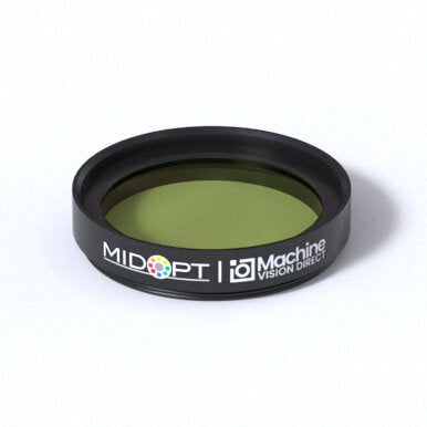 MidOpt AB555-30.5 Acrylic NIR and UV Block Visible Bandpass Filter M30.5x0.5