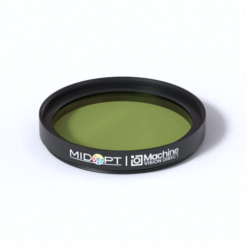 MidOpt AB555-40.5 Acrylic NIR and UV Block Visible Bandpass Filter M40.5x0.5
