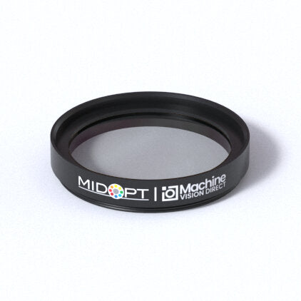 MidOpt AC380-34 AR Coated Acrylic Protective Window Visible Longpass Filter M34x0.5