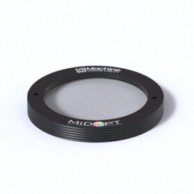MidOpt AC400-25.4 AR Coated Oleophobic Acrylic Protective Window UV Block Visible Longpass Filter 25.4 mm / C-Mount
