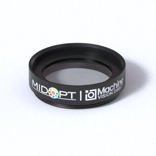 MidOpt AC401-22.5 AR Coated Single Side Oleophobic Acrylic Protective Window UV Block Visible Longpass Filter M22.5x0.5