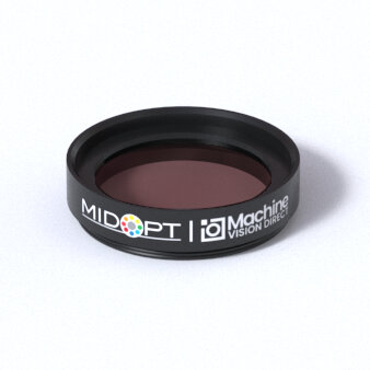 MidOpt AC915-25.5 AR Coated Acrylic SWIR Longpass Filter M25.5x0.5