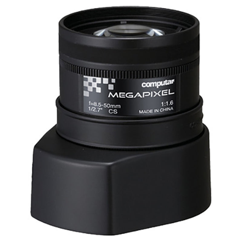 Computar AG6Z8516FCS-MP 8.5 - 50 mm 1/2.7″ ƒ/1.6 - ƒ/360 Variable Focal Length Lens