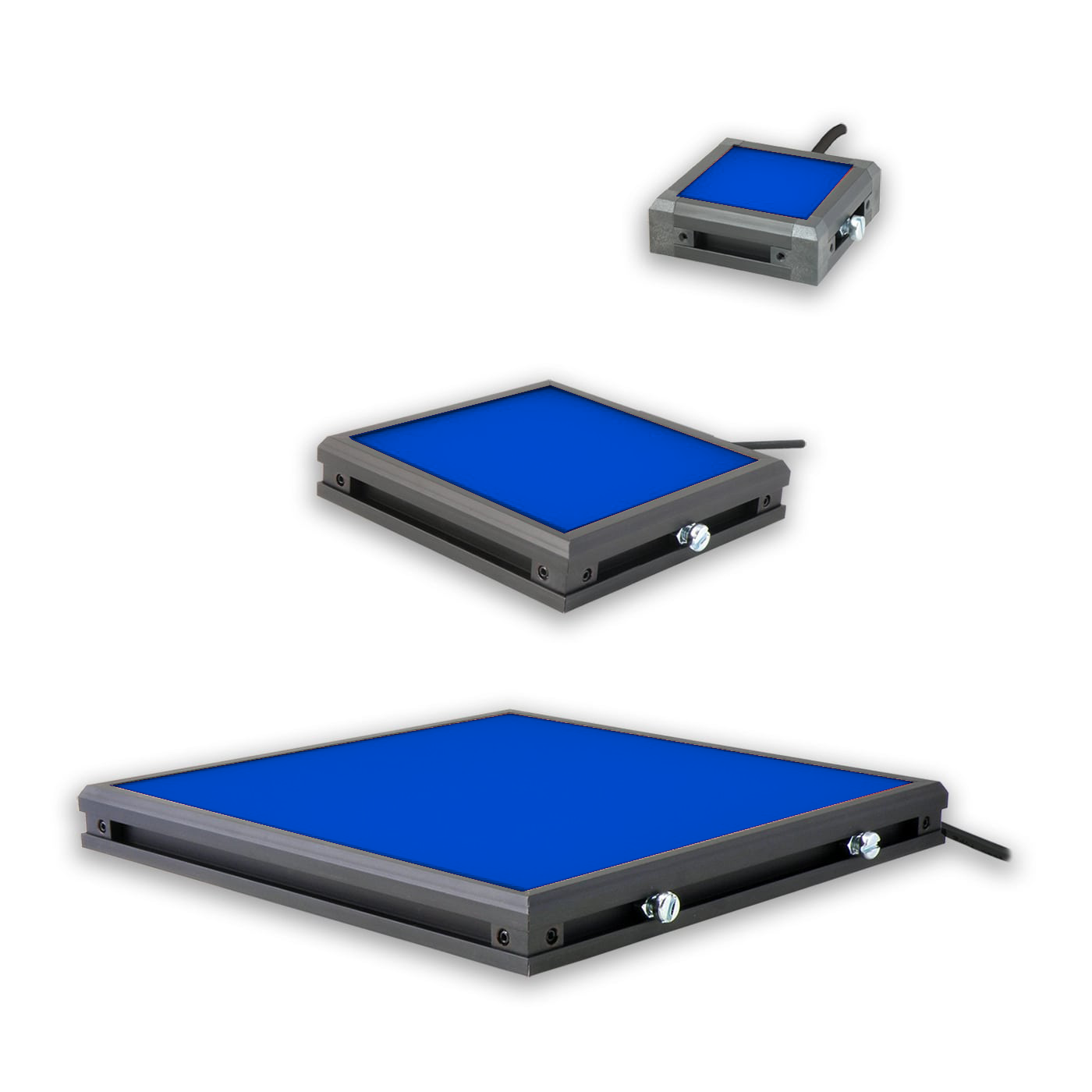 BL2-1414-47024 Backlit BackLight, 470nm Blue, 14 in x 14 in, 24 Volt Driver| Advanced Illumination