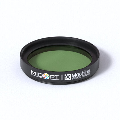 MidOpt BN520-34 Narrow Bandwidth Green Bandpass Filter M34x0.5