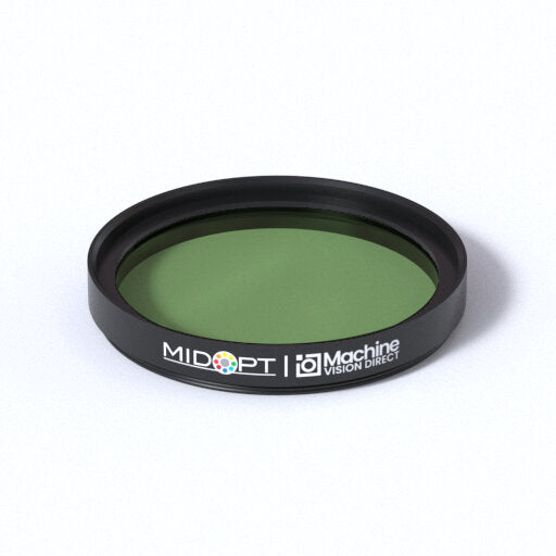 MidOpt BN520-43 Narrow Bandwidth Green Bandpass Filter M43x0.75
