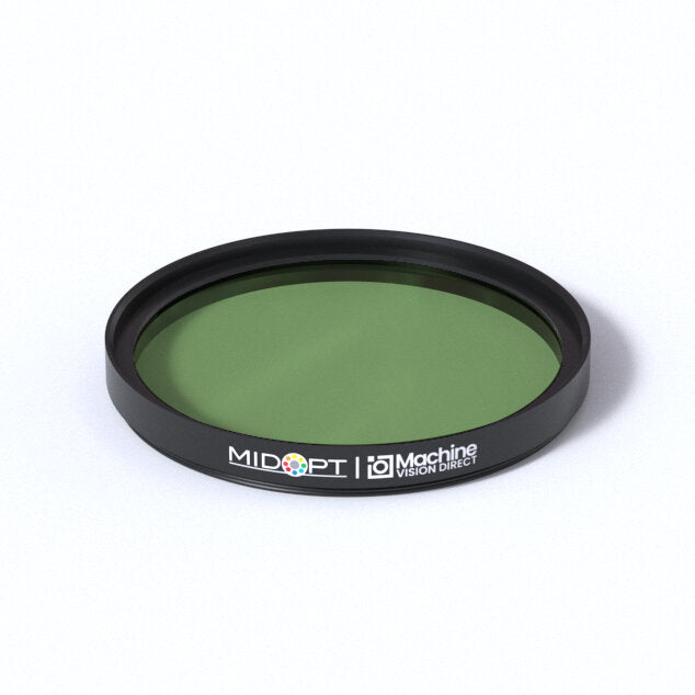 MidOpt BN520-55 Narrow Bandwidth Green Bandpass Filter M55x0.75