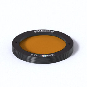 MidOpt BN595-25.4 Narrow Bandwidth Orange Bandpass Filter 25.4 mm / C-Mount