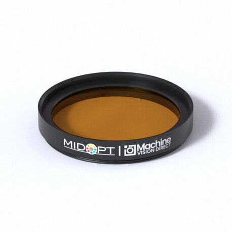MidOpt BN595-37.5 Narrow Bandwidth Orange Bandpass Filter M37.5x0.5
