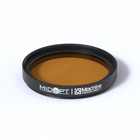 MidOpt BN595-40.5 Narrow Bandwidth Orange Bandpass Filter M40.5x0.5