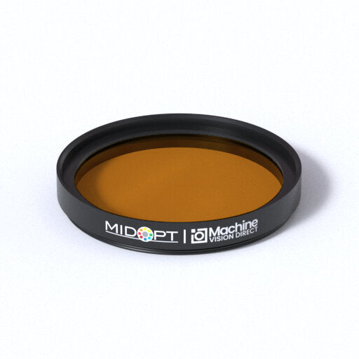 MidOpt BN595-43 Narrow Bandwidth Orange Bandpass Filter M43x0.75