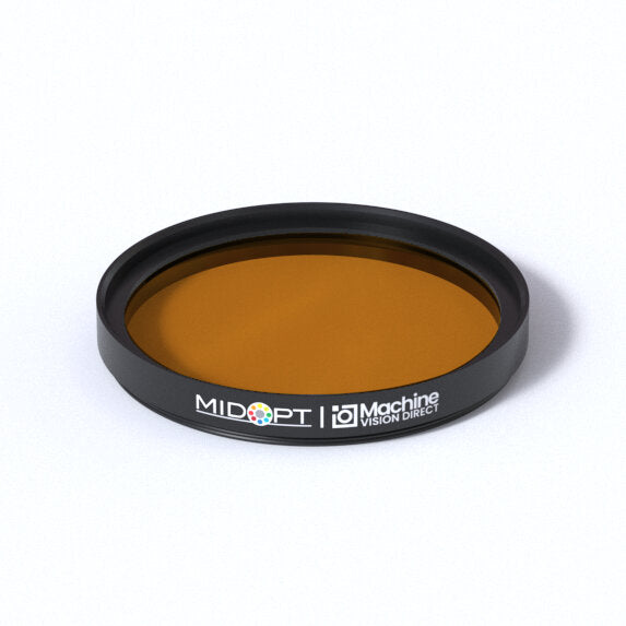 MidOpt BN595-49 Narrow Bandwidth Orange Bandpass Filter M49x0.75