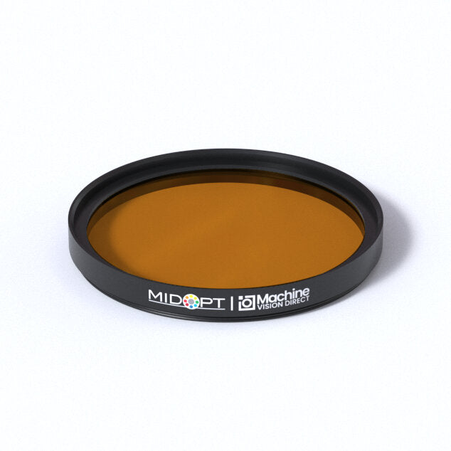 MidOpt BN595-55 Narrow Bandwidth Orange Bandpass Filter M55x0.75