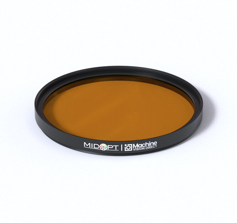 MidOpt BN595-67 Narrow Bandwidth Orange Bandpass Filter M67x0.75