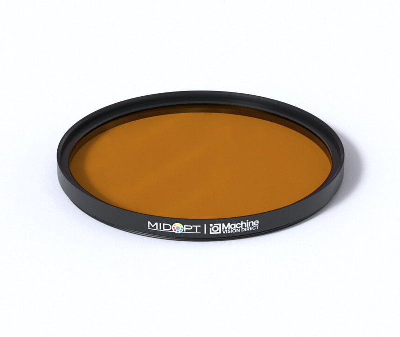 MidOpt BN595-77 Narrow Bandwidth Orange Bandpass Filter M77x0.75