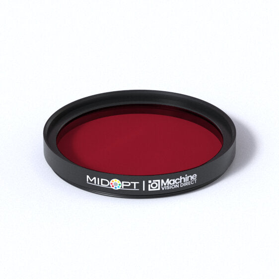 MidOpt BN650-48 Narrow Bandwidth Red Bandpass Filter M48x0.75