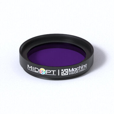 MidOpt BP450-30.5 Broad Bandwidth Indigo Bandpass Filter M30.5x0.5