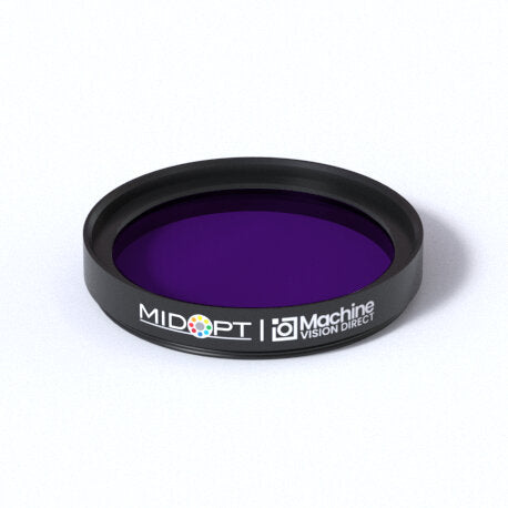 MidOpt BP450-37.5 Broad Bandwidth Indigo Bandpass Filter M37.5x0.5