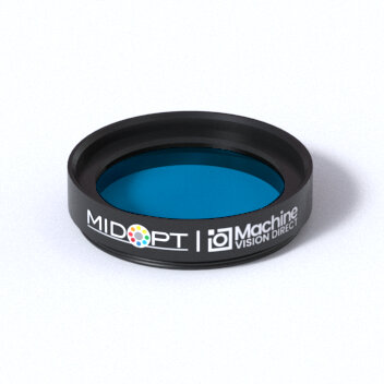 MidOpt BP470-27 Broad Bandwidth Blue Bandpass Filter M27x0.5