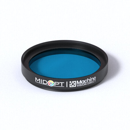 MidOpt BP470-37 Broad Bandwidth Blue Bandpass Filter M37x0.75