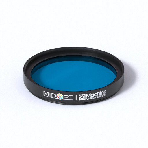 MidOpt BP470-43 Broad Bandwidth Blue Bandpass Filter M43x0.75