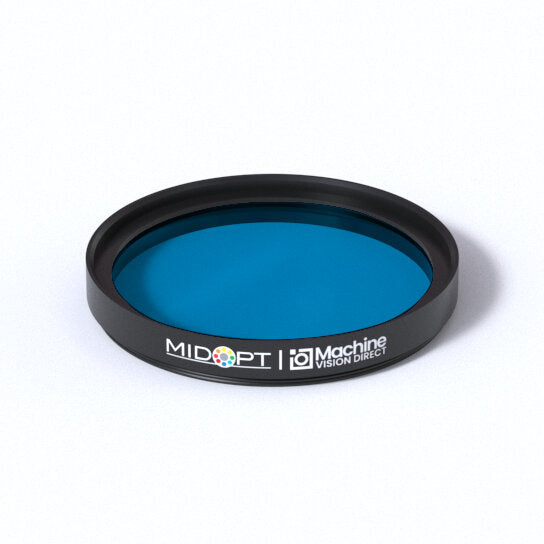 MidOpt BP470-46 Broad Bandwidth Blue Bandpass Filter M46x0.75