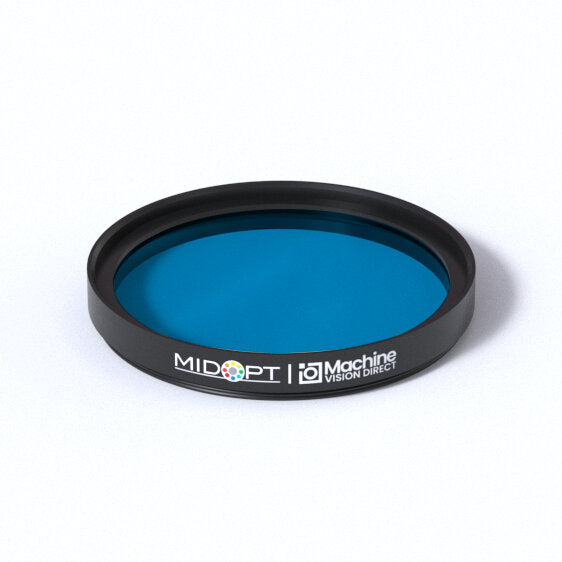 MidOpt BP470-48 Broad Bandwidth Blue Bandpass Filter M48x0.75