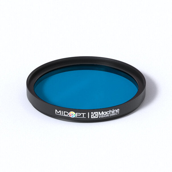 MidOpt BP470-52 Broad Bandwidth Blue Bandpass Filter M52x0.75