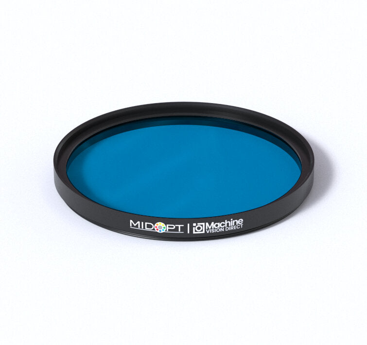 MidOpt BP470-67 Broad Bandwidth Blue Bandpass Filter M67x0.75