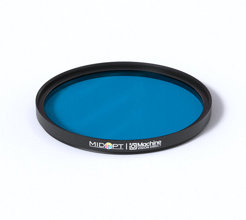 MidOpt BP470-72 Broad Bandwidth Blue Bandpass Filter M72x0.75