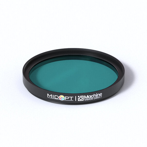 MidOpt BP500-52 Broad Bandwidth Green Blue Bandpass Filter M52x0.75