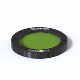 MidOpt BP525-25.4 Broad Bandwidth Light Green Bandpass Filter 25.4 mm / C-Mount