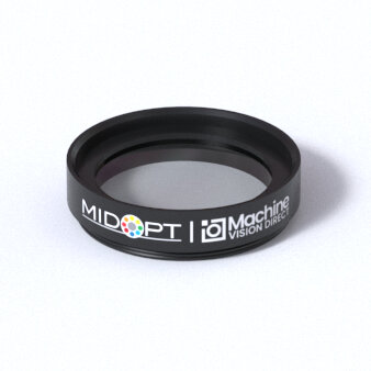 MidOpt BP550-25.5 Broad Bandwidth NIR and UV Block Visible Bandpass Filter M25.5x0.5