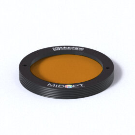 MidOpt BP590-25.4 Broad Bandwidth Orange Bandpass Filter 25.4 mm / C-Mount