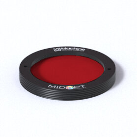 MidOpt BP635-25.4 Broad Bandwidth Light Red Bandpass Filter 25.4 mm / C-Mount